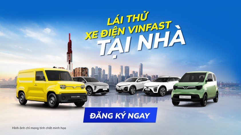 lái thử vinfast